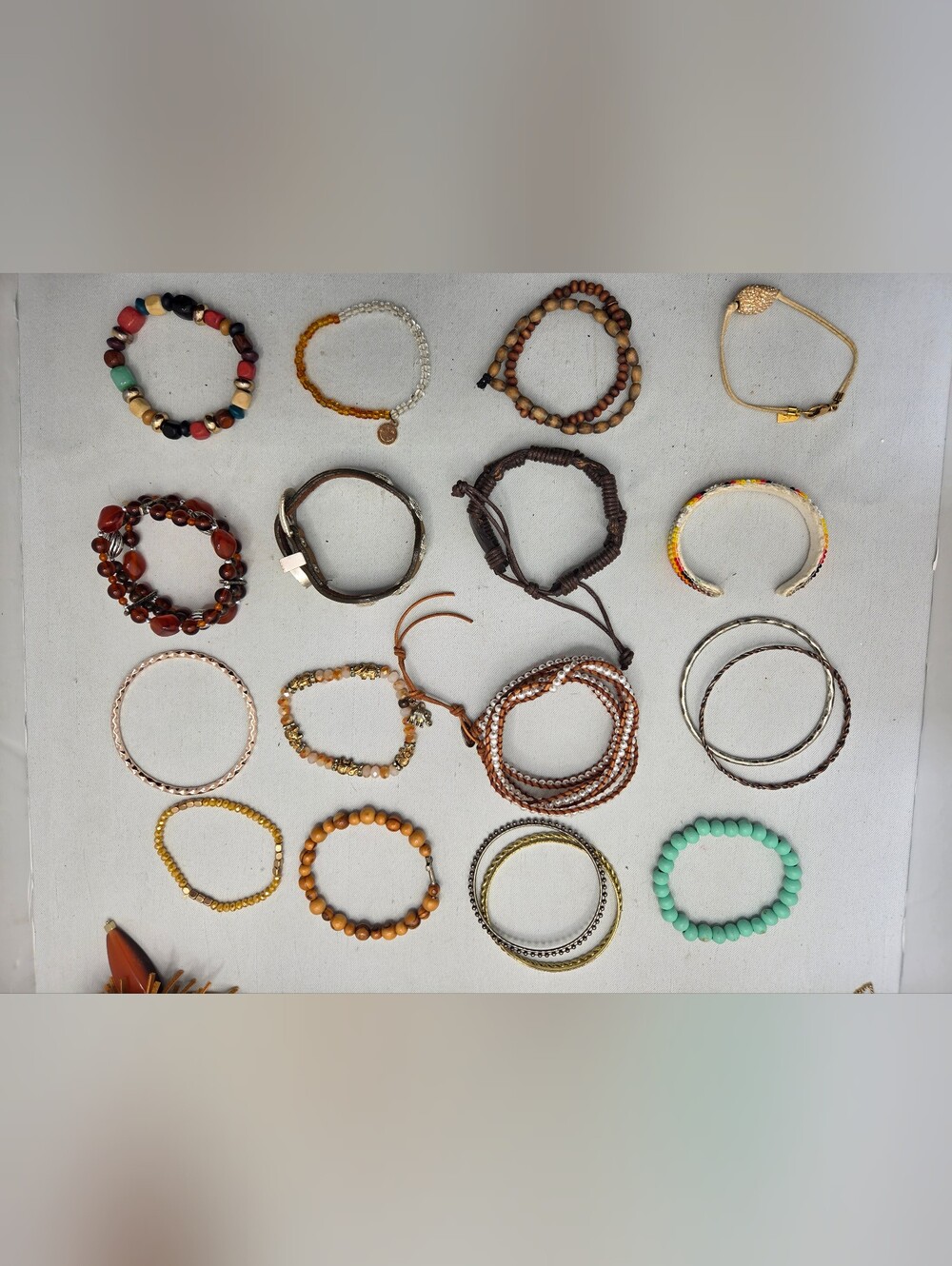 HUGE ​58pc Vintage & Modern Jewelry Lot CHICO'S BELK J CREW Necklace Earrin TOBI - Picture 10 of 16